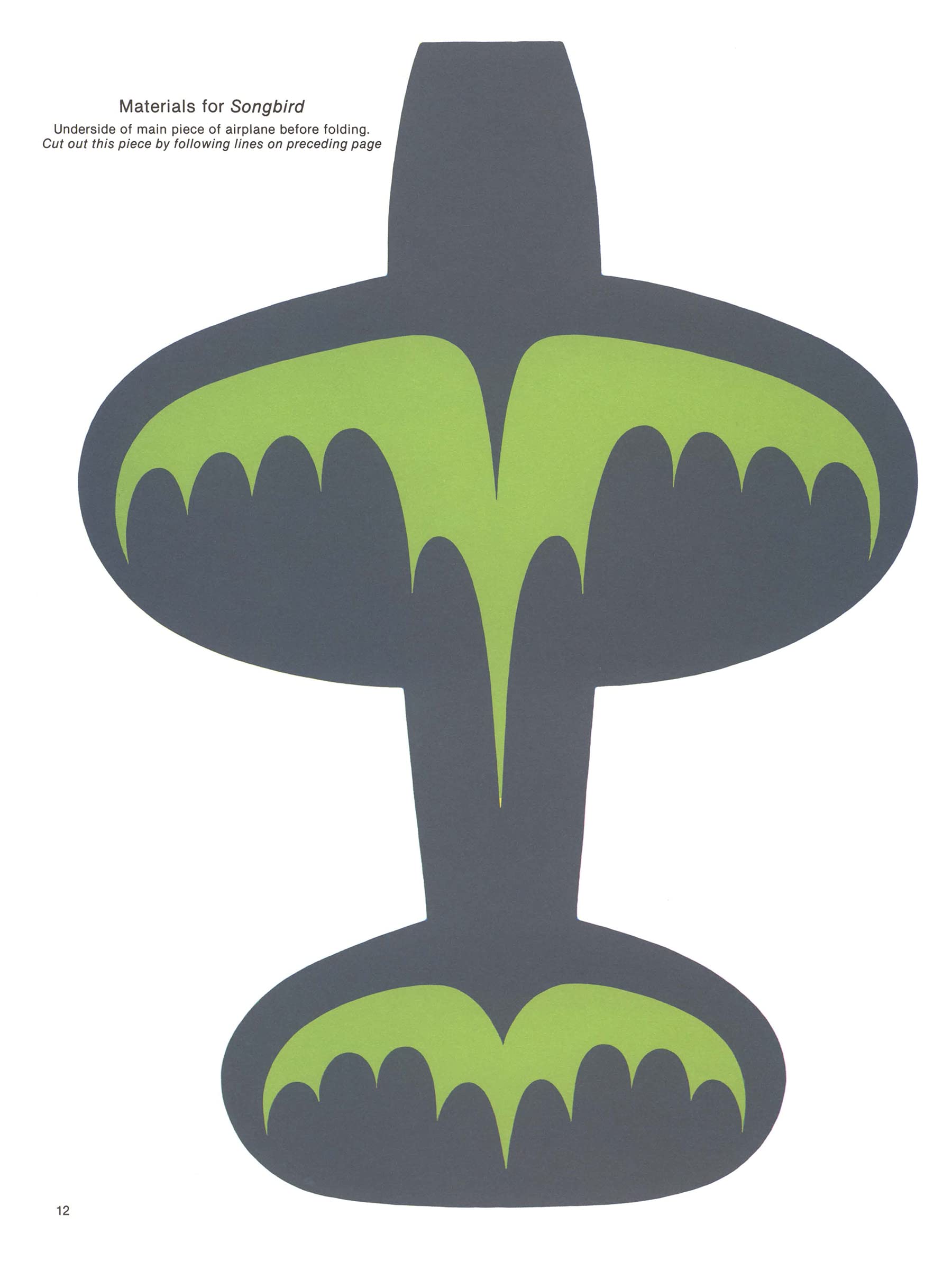 Cut & Assemble Paper Airplanes That Fly: 8 Models in Full Color (Dover Kids Activity Books)