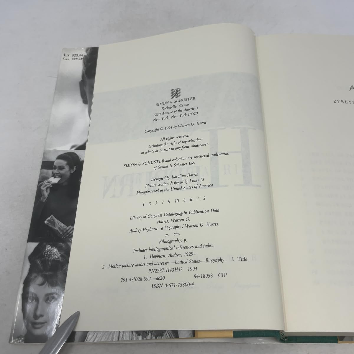 Audrey Hepburn: A Biography