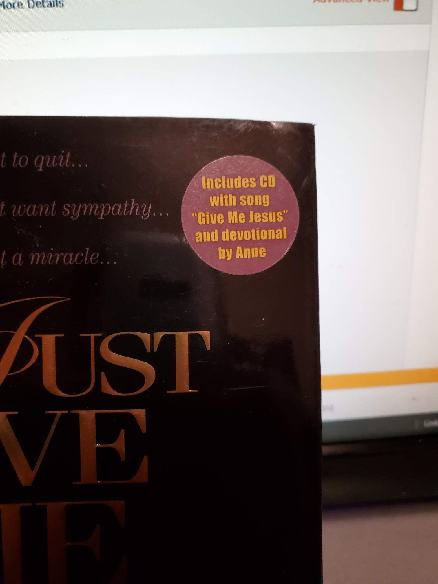 Just Give Me Jesus