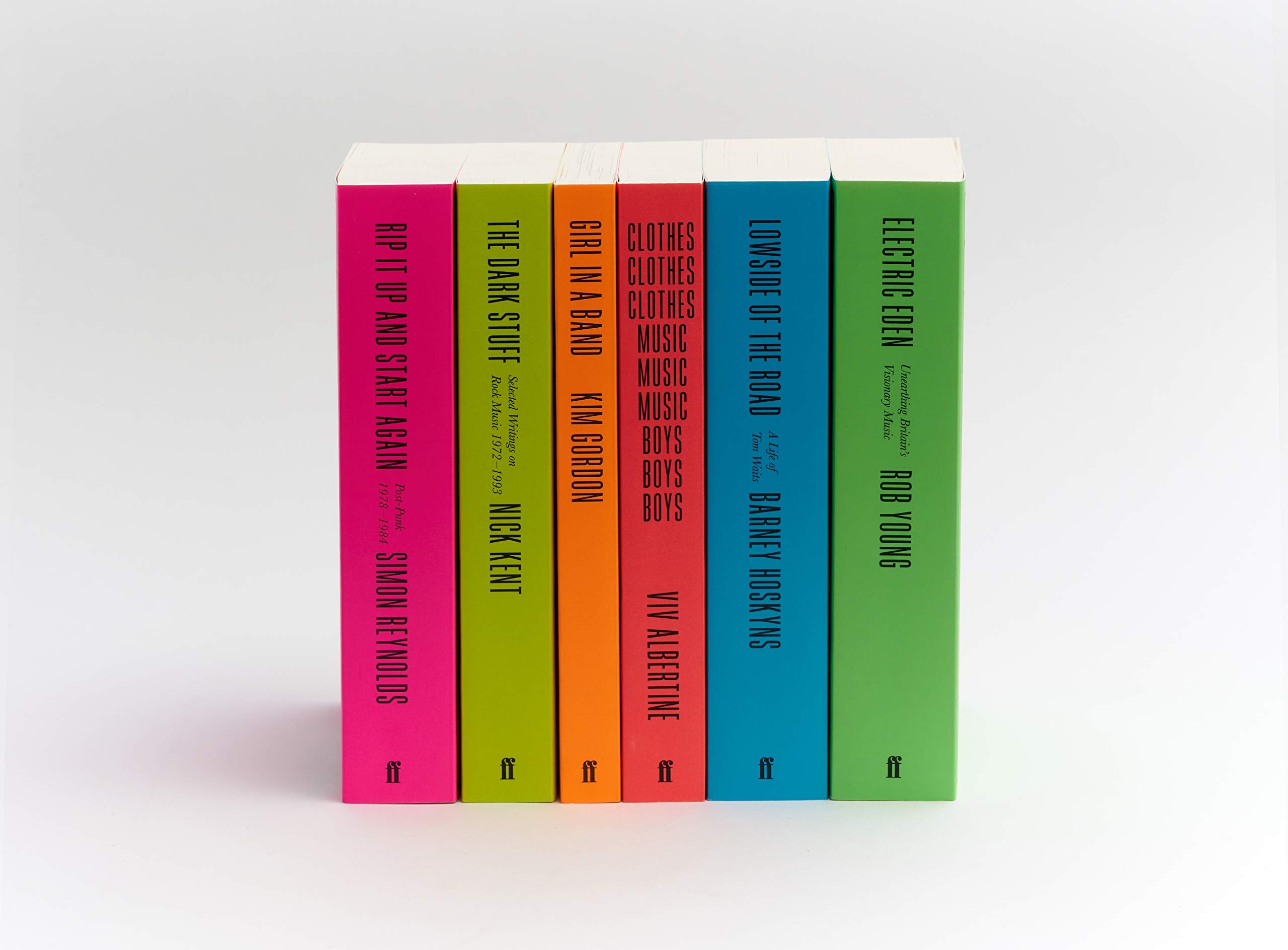 Clothes, Clothes, Clothes. Music, Music, Music. Boys, Boys, Boys. (Faber Social)