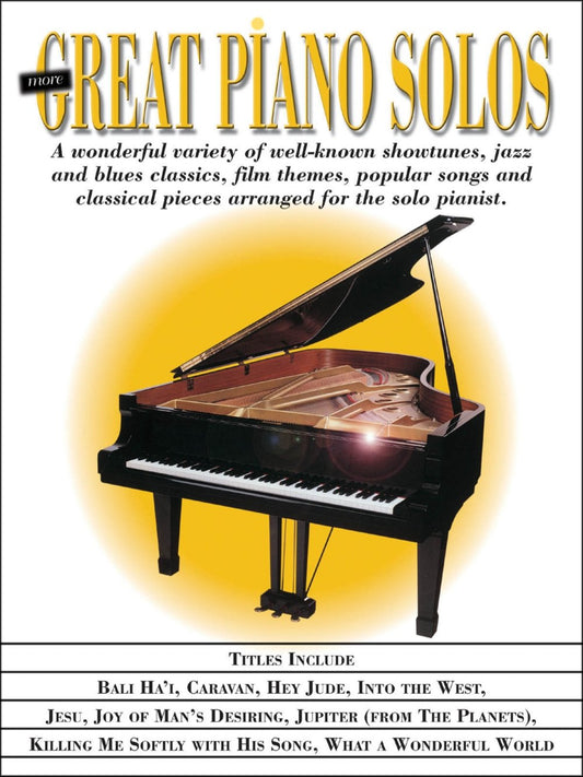 More Great Piano Solos Hal Leonard Corp