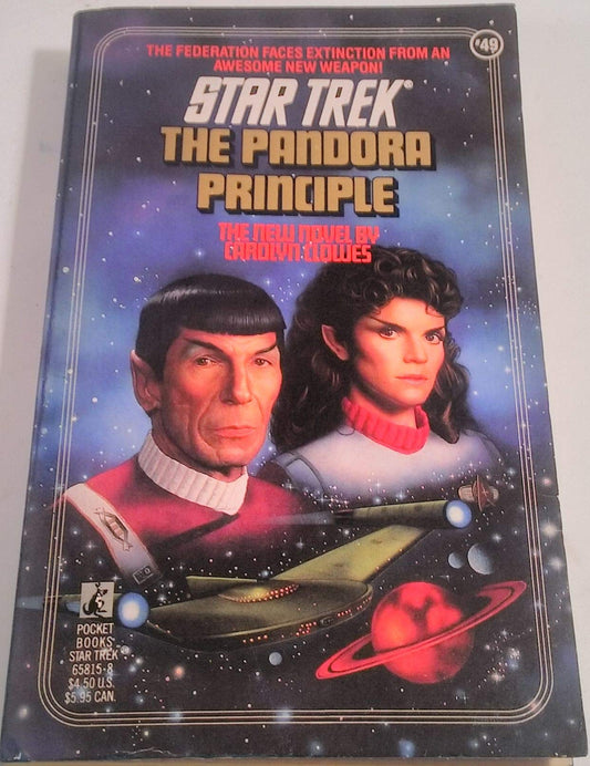 The Pandora Principle Star Trek, Book 49 Clowes, Carolyn