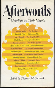 Afterwords: Novelists on Their Novels.
