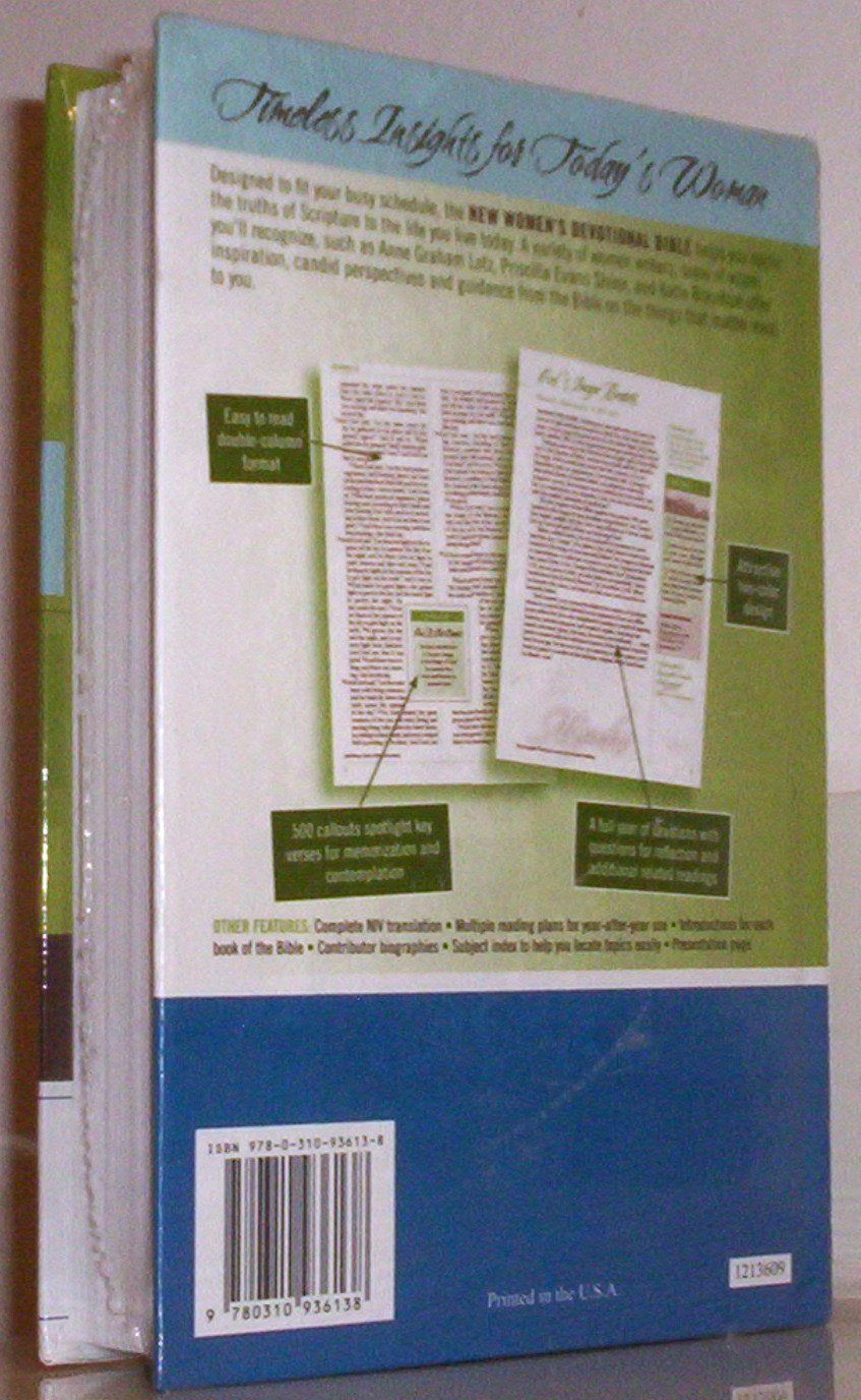 New Women's Devotional Bible: New International Version