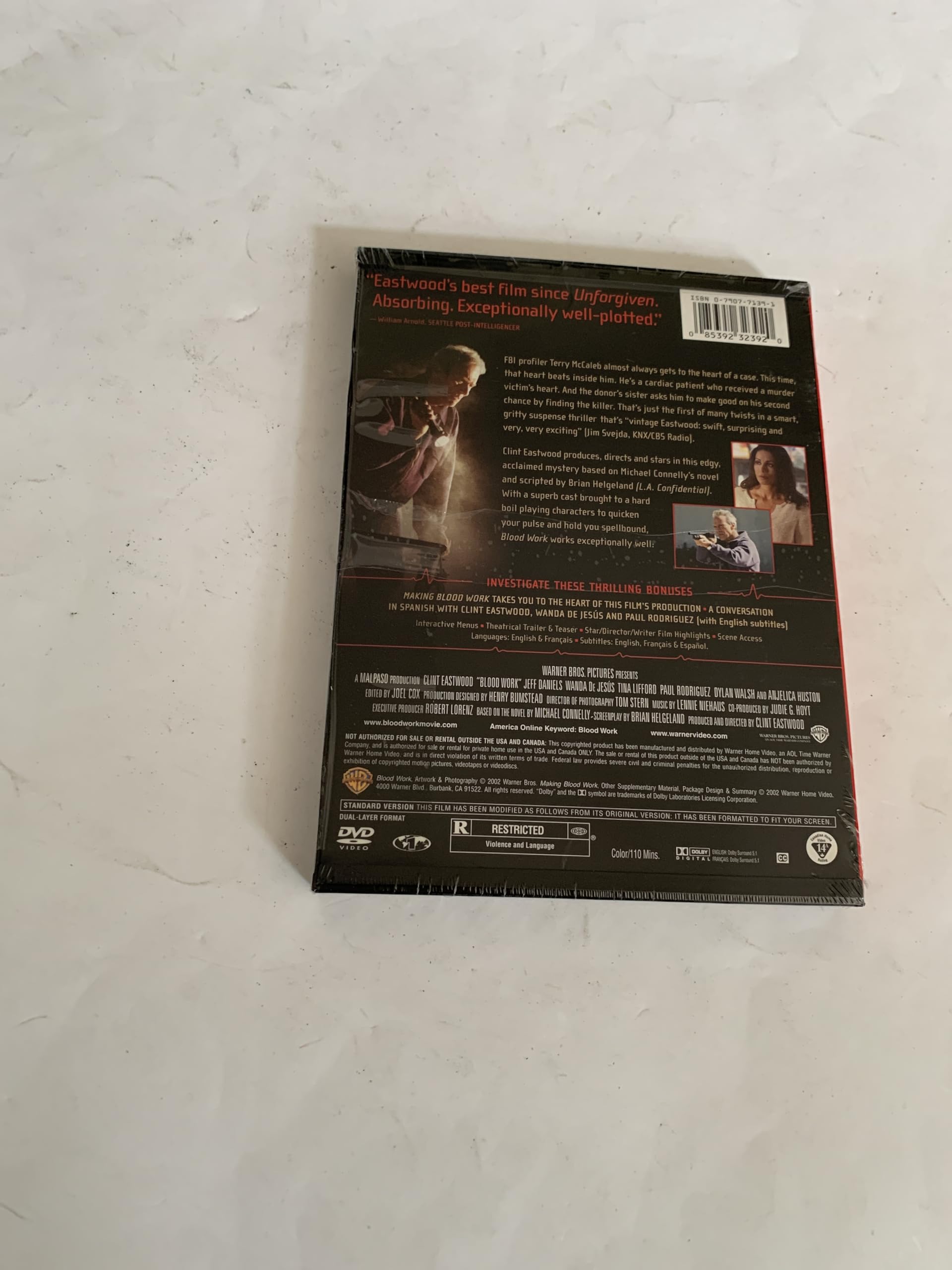 Blood Work (Full Screen Edition)