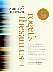 Houghton Mifflin Roget's II: The New Thesaurus, 3rd Edition, Hardcover, 1216 pages (0618254145)