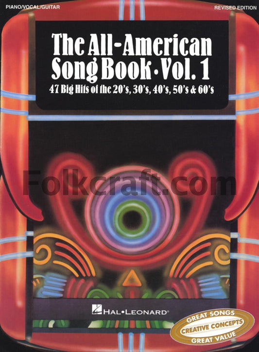The AllAmerican Song Book, Vol 1: Piano Vocal Favorites The AllAmerican Song Book Series Hal Leonard Corp