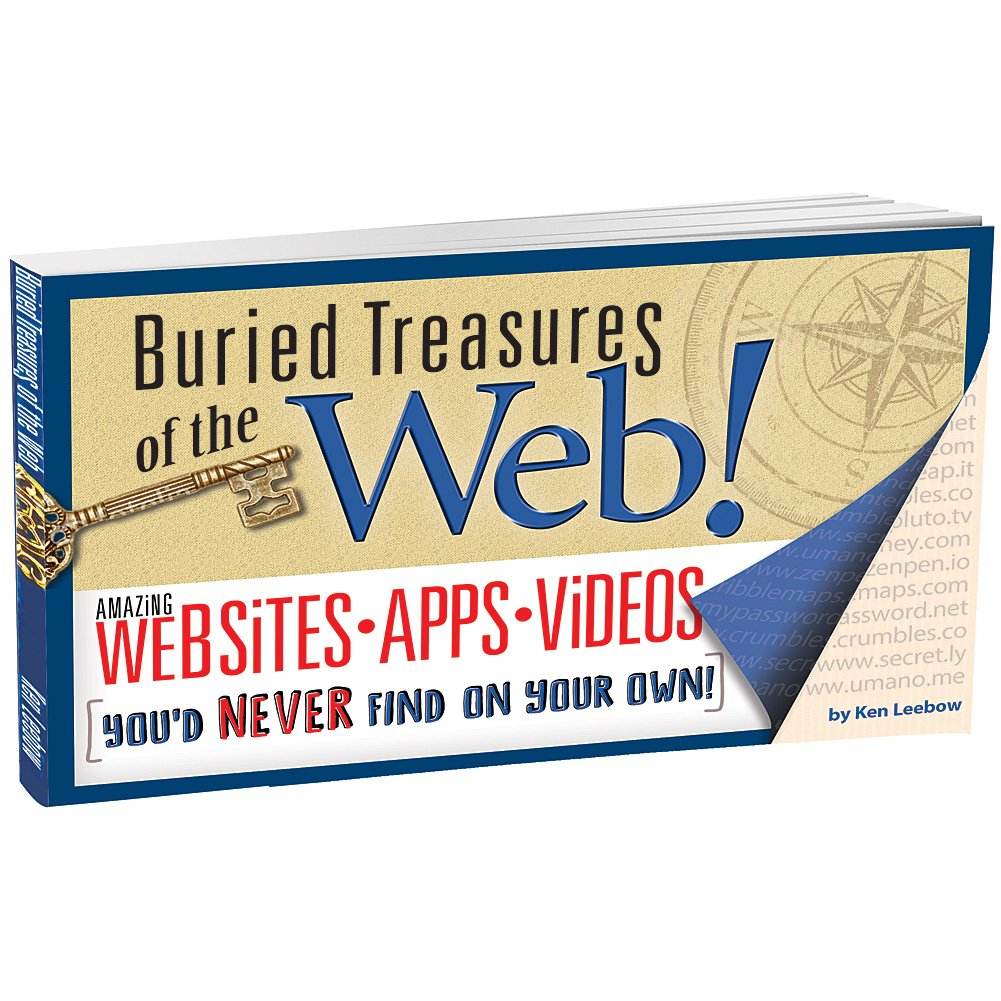 Buried Treasures Of The Web Book Amazing Websites Apps Videos Internet Links