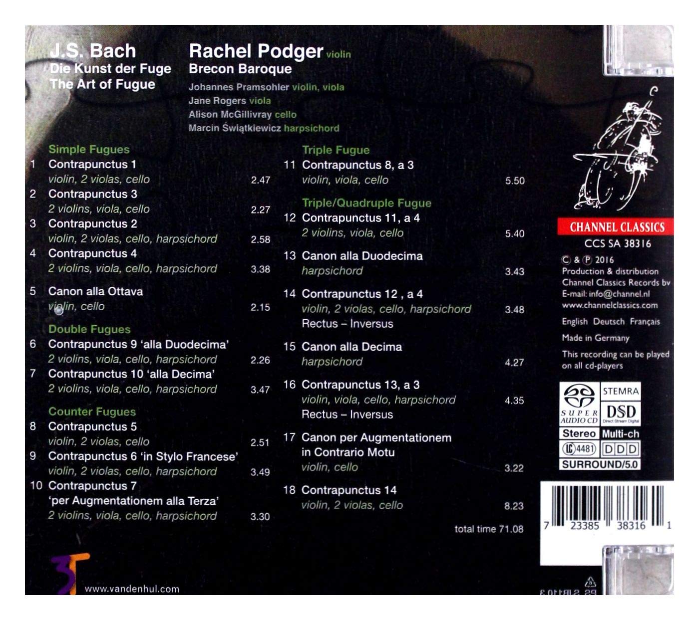 Bach: The Art of Fugue