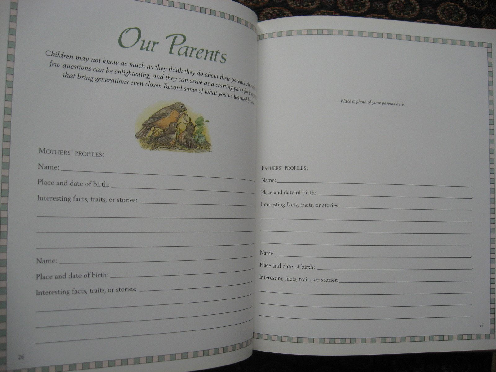 Our Family Tree: A Keepsake Book
