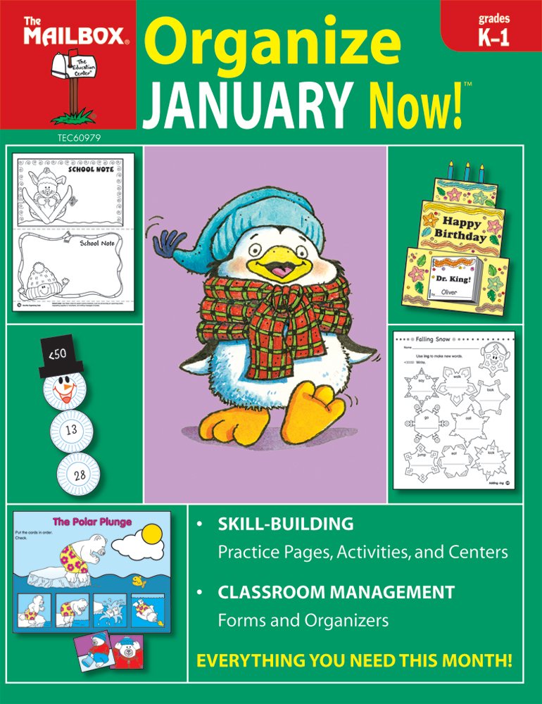 Organize January Now! (Grs. K-1)