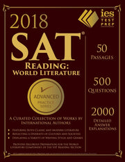 2018 SAT Reading: World Literature Practice Book (Advanced Practice)
