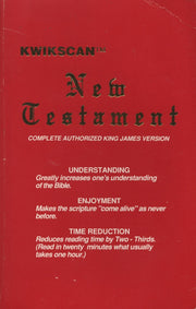 Kwikscan New Testament