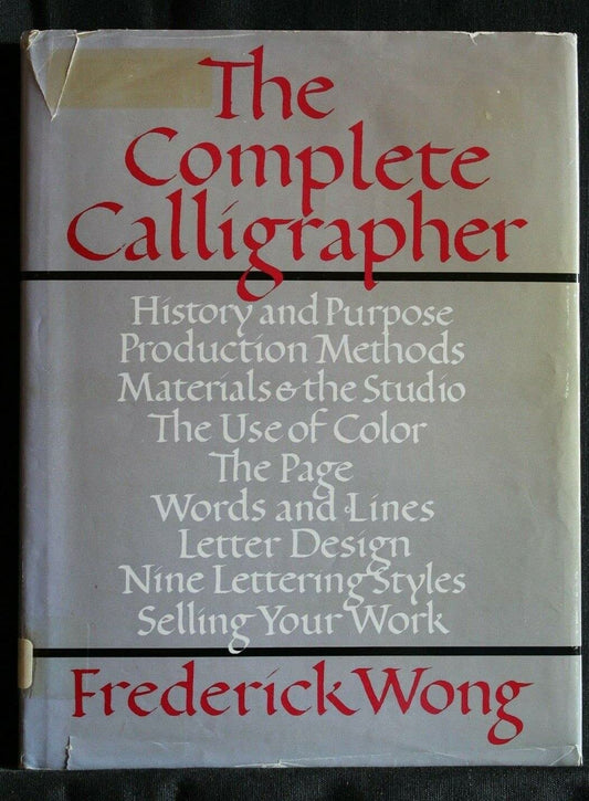 Complete Calligrapher Wong, Frederick