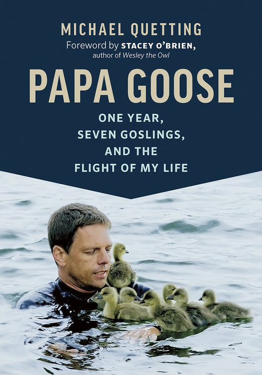 Papa Goose: One Year, Seven Goslings, and the Flight of My Life [Hardcover] Quetting, Michael; Billinghurst, Jane and OBrien, Stacey