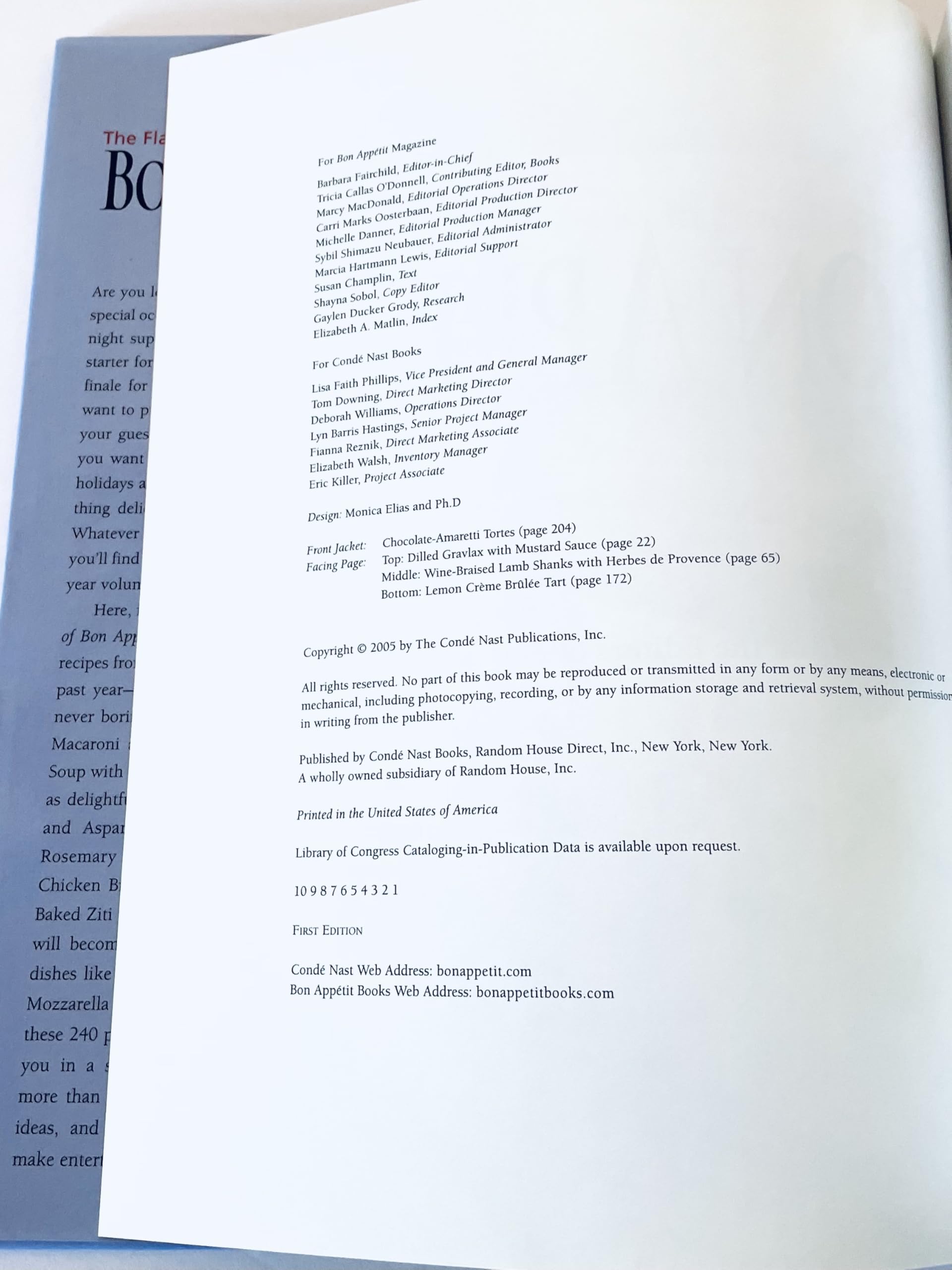 The Flavors of Bon Appetit 2005 (1st edition)