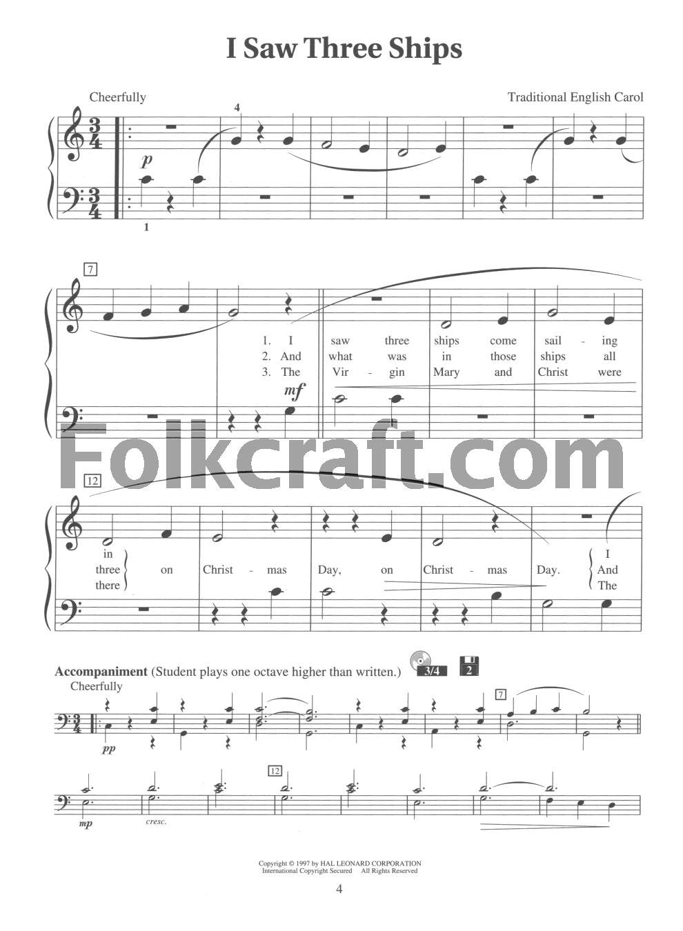 Christmas Piano Solos: For All Piano Methods - Level 2 | Easy Piano Sheet Music for Kids and Students | Piano Christmas Music Books with 11 Holiday ... Songbook (Hal Leonard Student Piano Lib