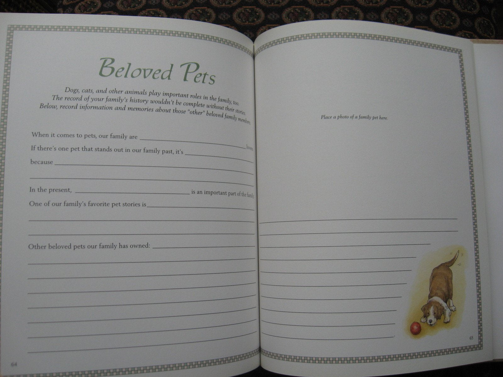 Our Family Tree: A Keepsake Book