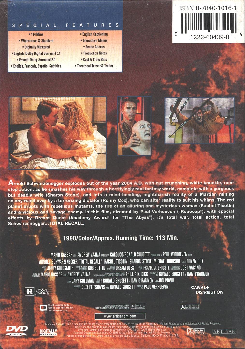 Total Recall [DVD]