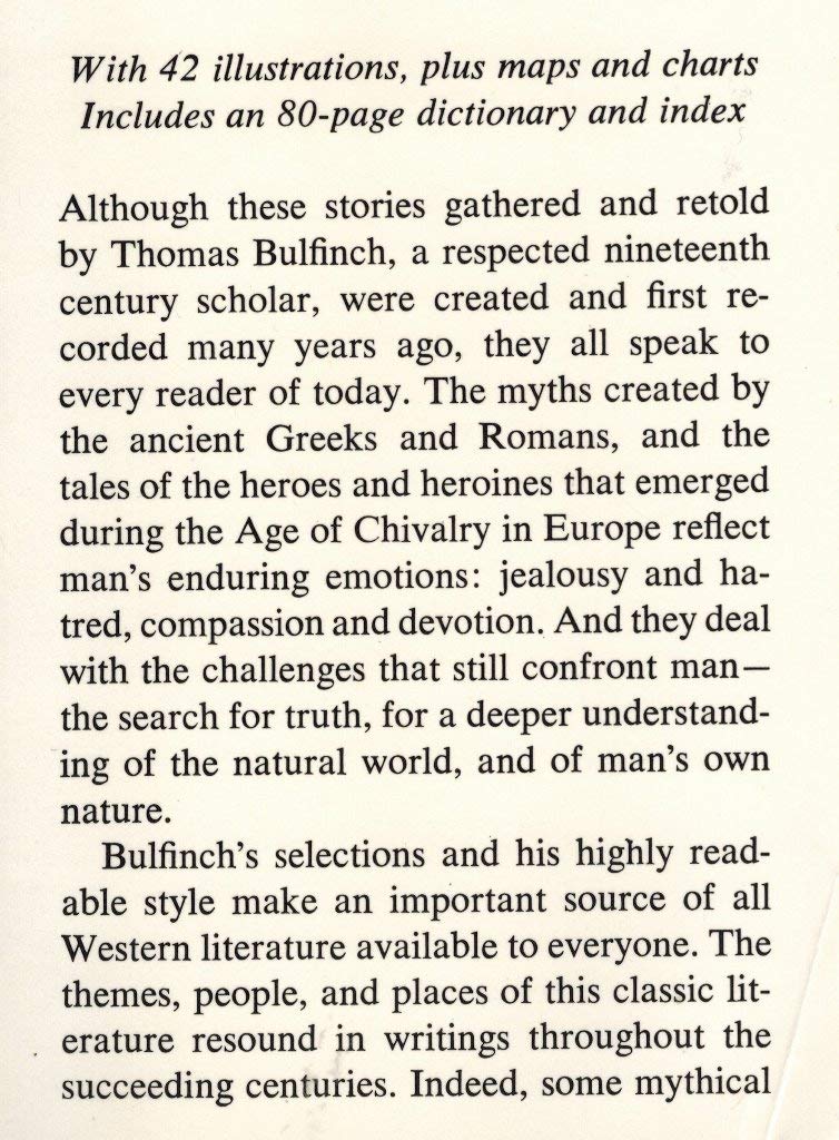 Bulfinch's Mythology