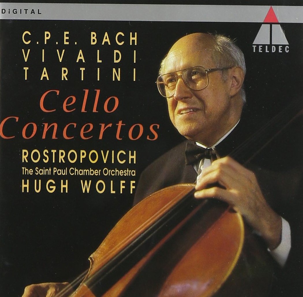 C.P.E. Bach, Vivaldi, Tartini: Cello Concertos