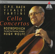 C.P.E. Bach, Vivaldi, Tartini: Cello Concertos