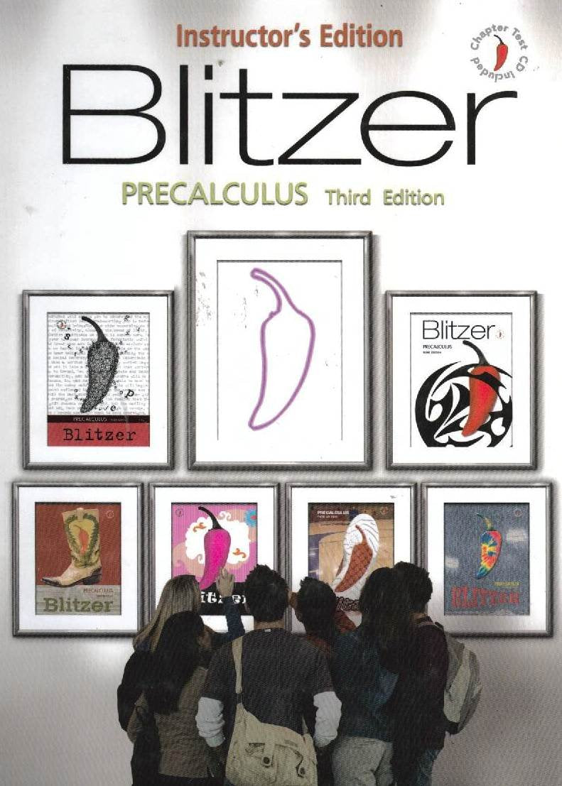 Blitzer Precalculus - Instructor's Edition