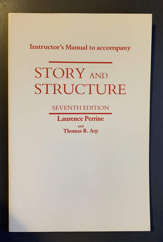 Story and Structure [Paperback] Perrine, Laurence