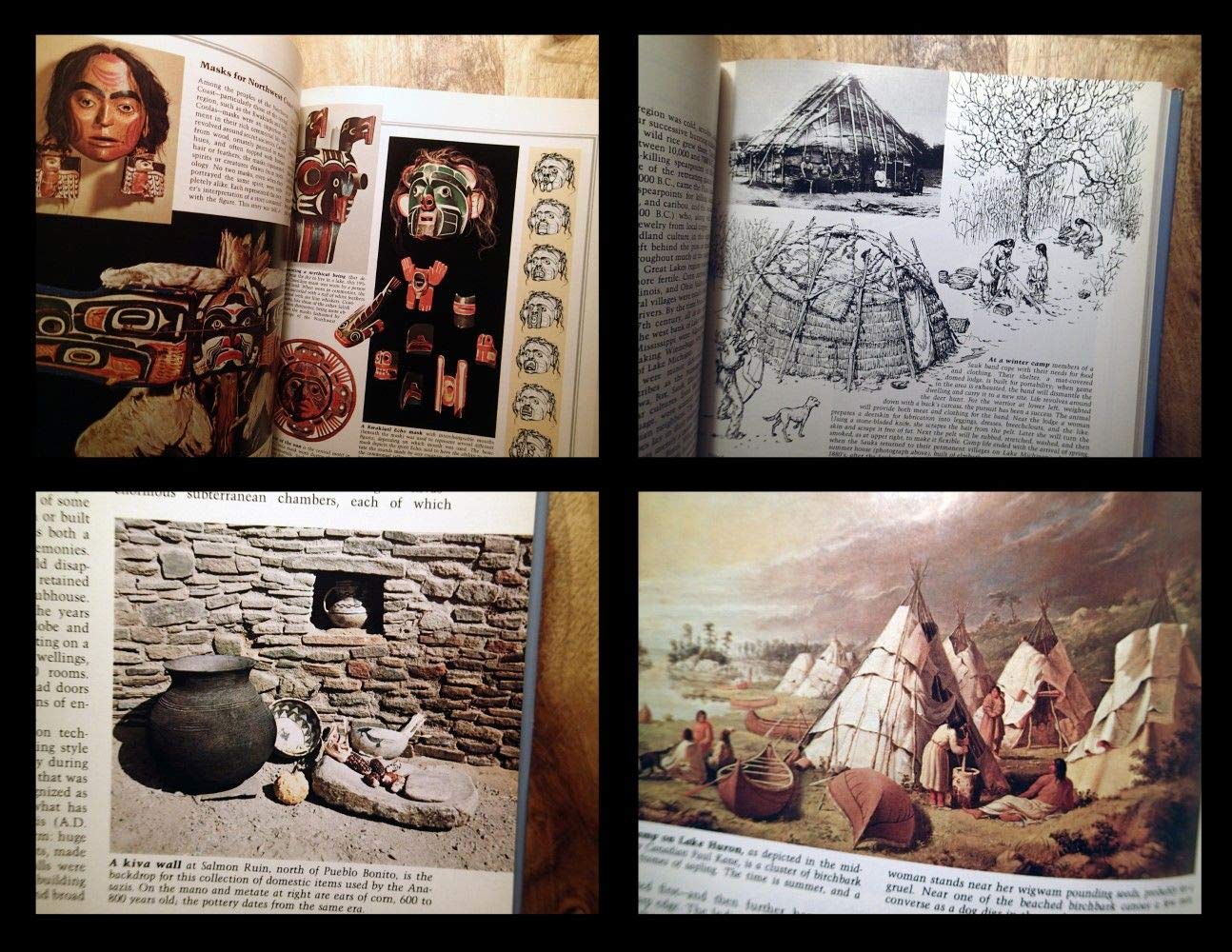 America's Fascinating Indian Heritage: The First Americans: Their Customs, Art, History and How They Lived