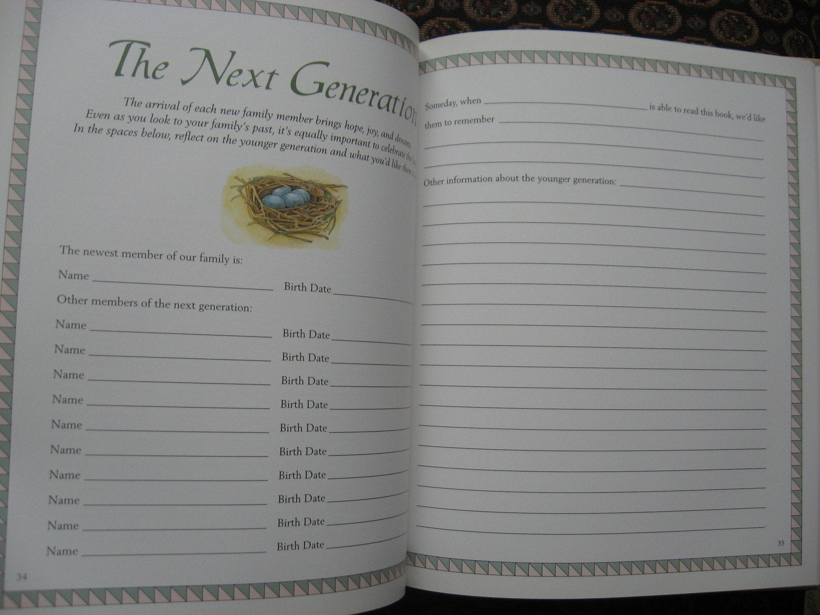 Our Family Tree: A Keepsake Book