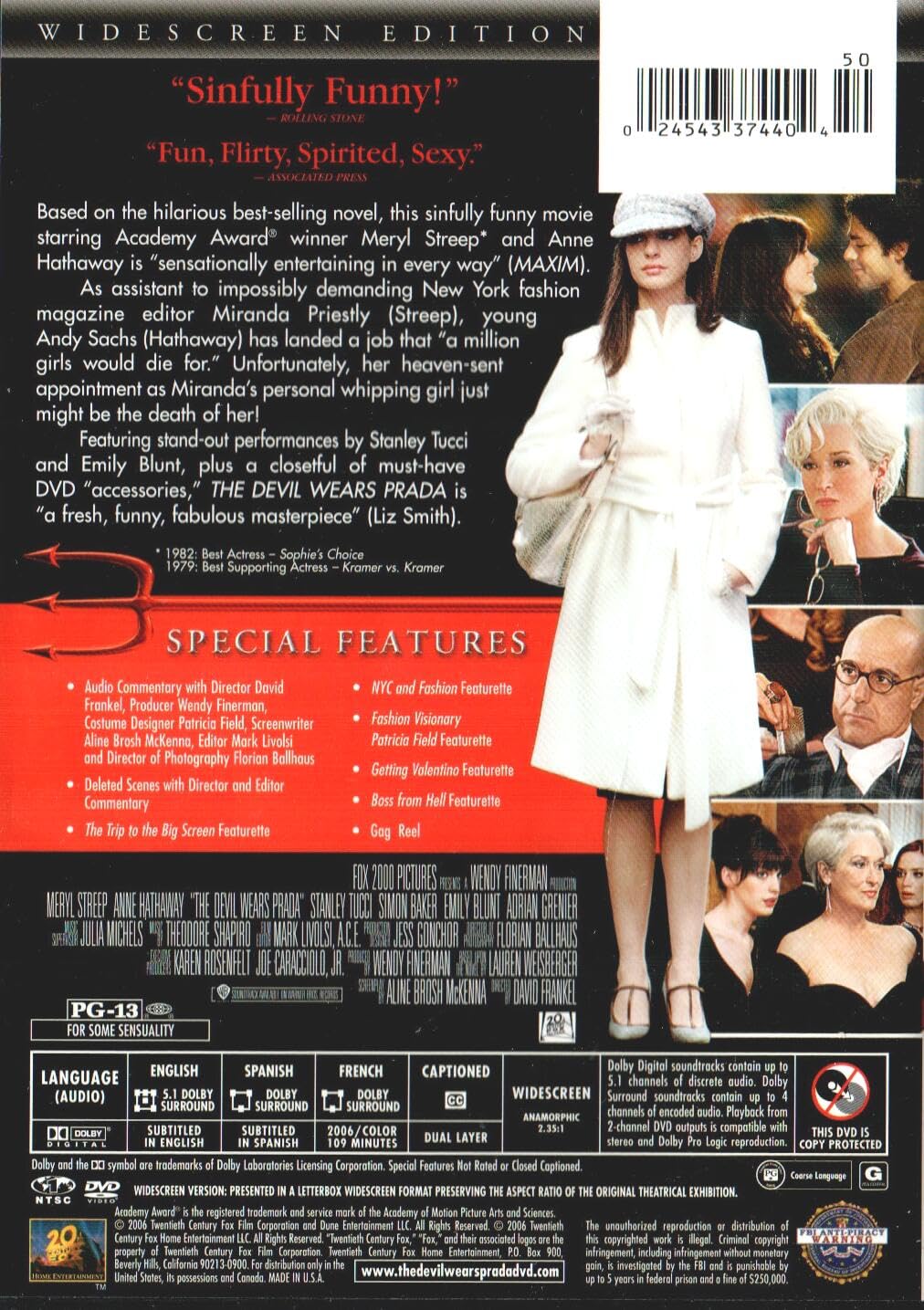 The Devil Wears Prada (Widescreen Edition)