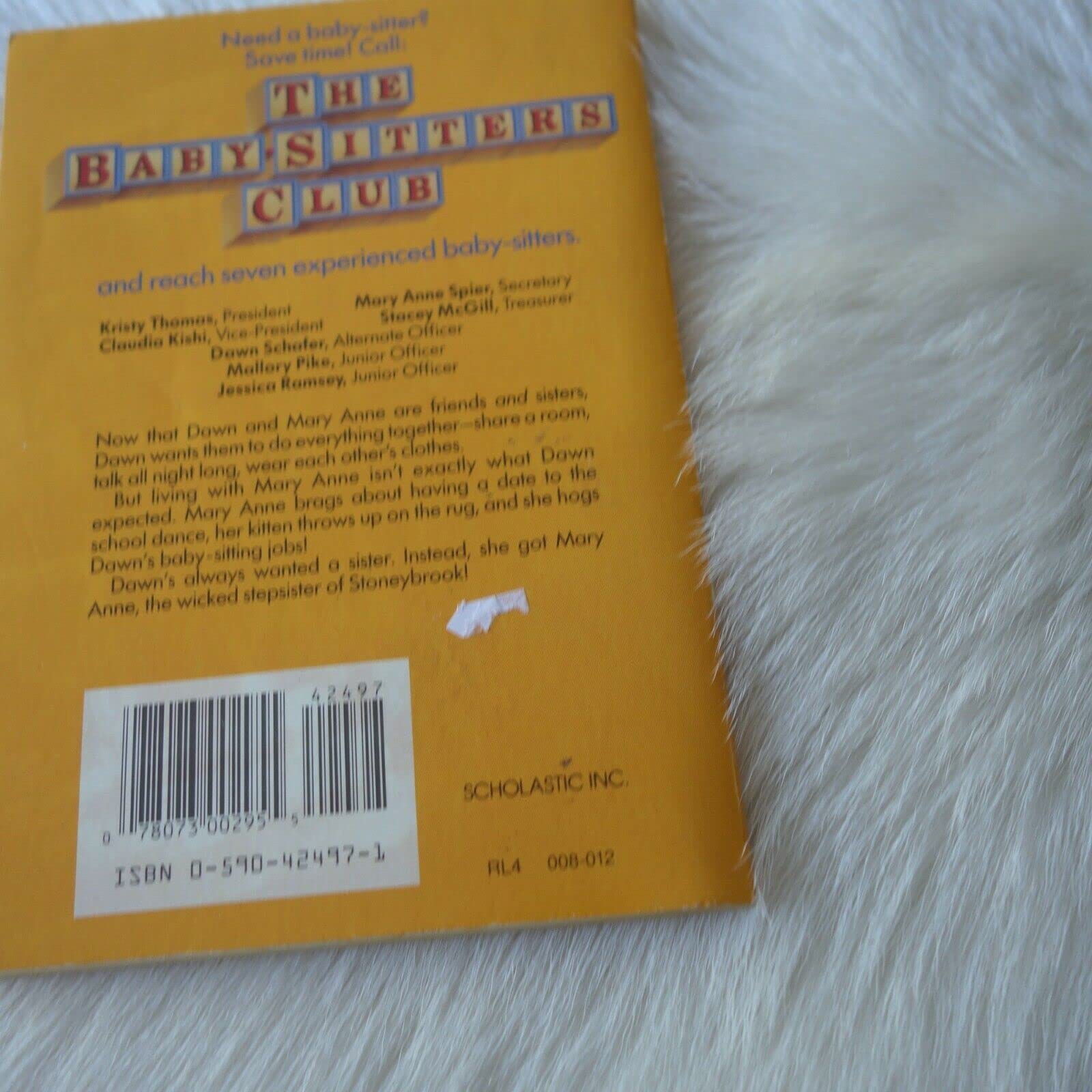 Dawn's Wicked Stepsister (Baby-Sitters Club, 31)