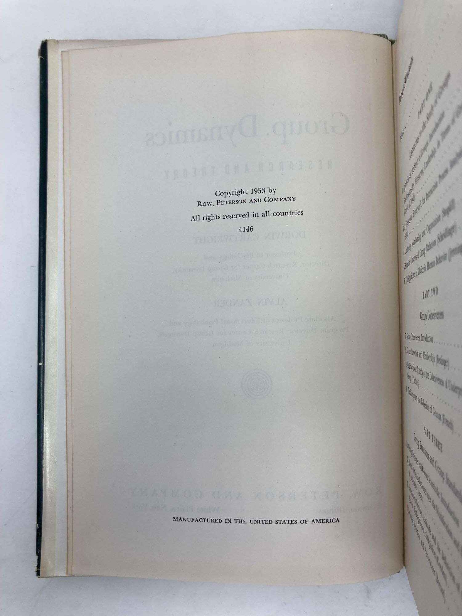 GROUP DYNAMICS: Research and Theory