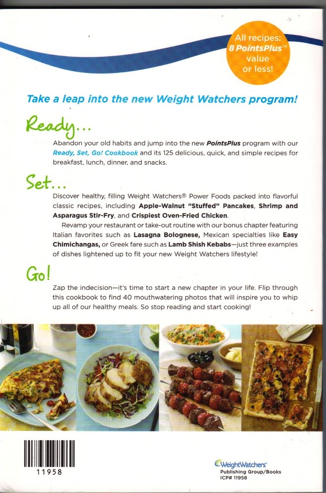 Ready, Set, Go! Cookbook (125 Easy Meals to Get You Started-Points Plus)
