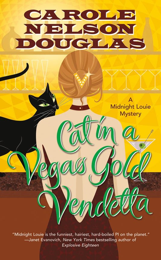 Cat in a Vegas Gold Vendetta: A Midnight Louie Mystery Midnight Louie Mysteries Douglas, Carole Nelson