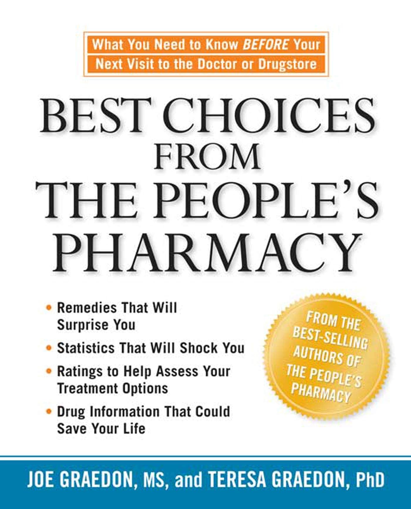 Best Choices from the People's Pharmacy: What You Need to Know Before Your Next Visit to the Doctor or Drugstore