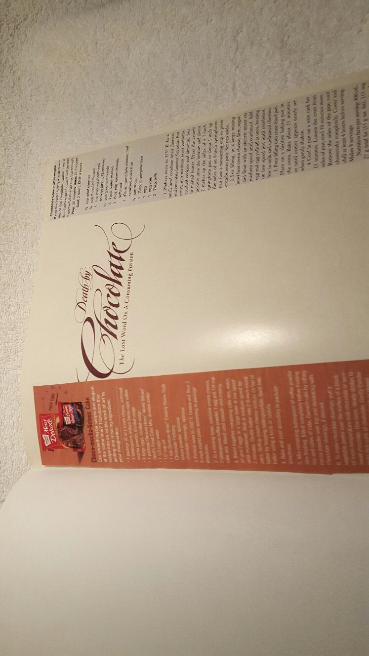 Death by Chocolate: The Last Word on a Consuming Passion