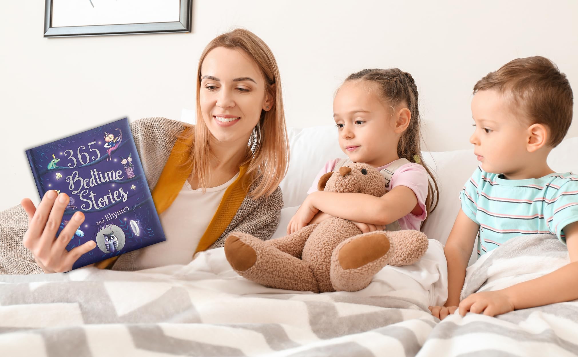 365 Bedtime Stories and Rhymes: Short Bedtime Stories, Nursery Rhymes and Fairy Tales Collections for Children