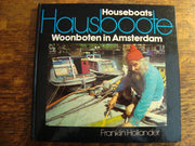 Hausboote in Amsterdam. Houseboats in Amsterdam