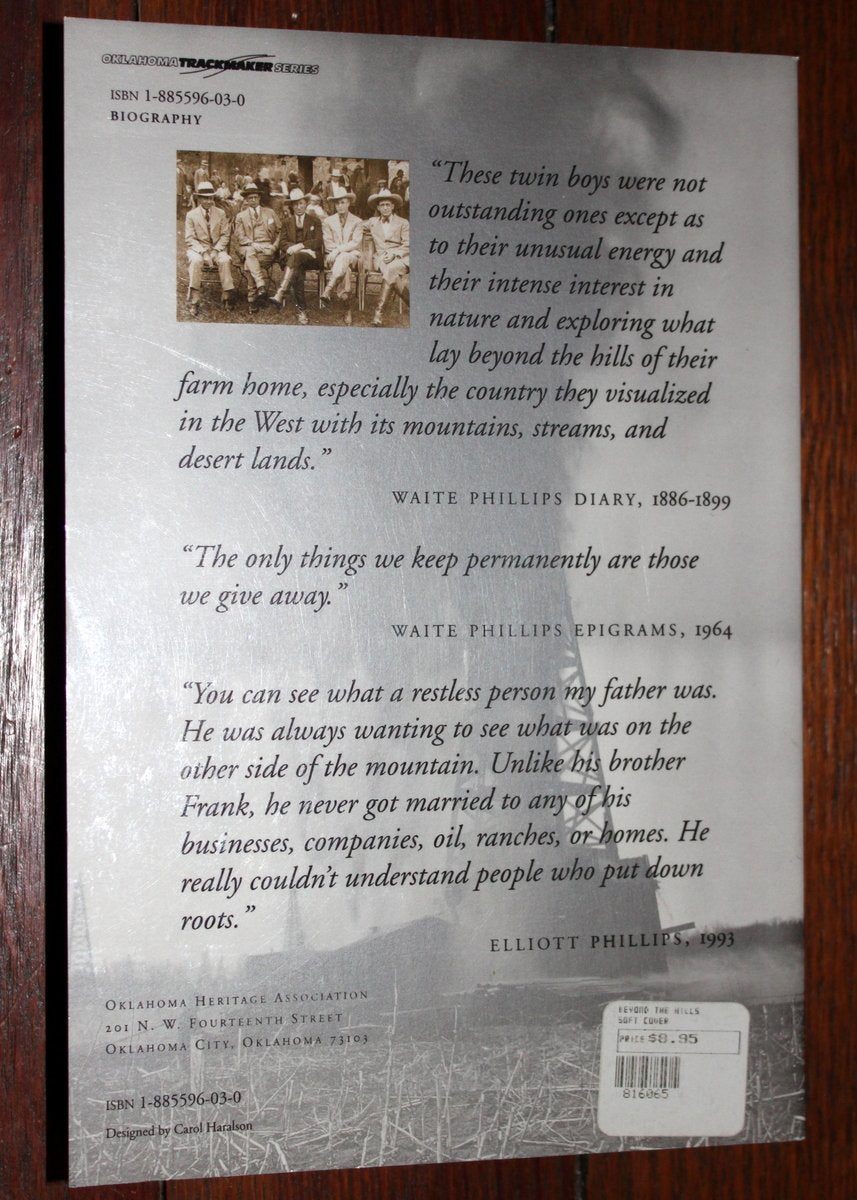 Beyond the Hills: The Journey of Waite Phillips (Oklahoma Trackmaker Series)