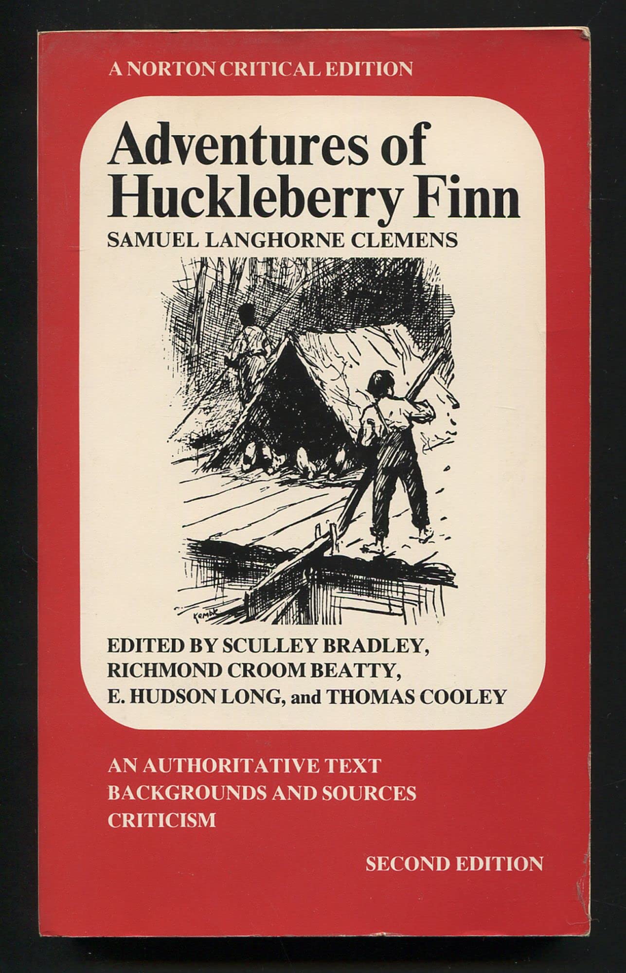 Adventures of Huckleberry Finn: An Authoritative Text, Backgrounds and Sources, Criticism