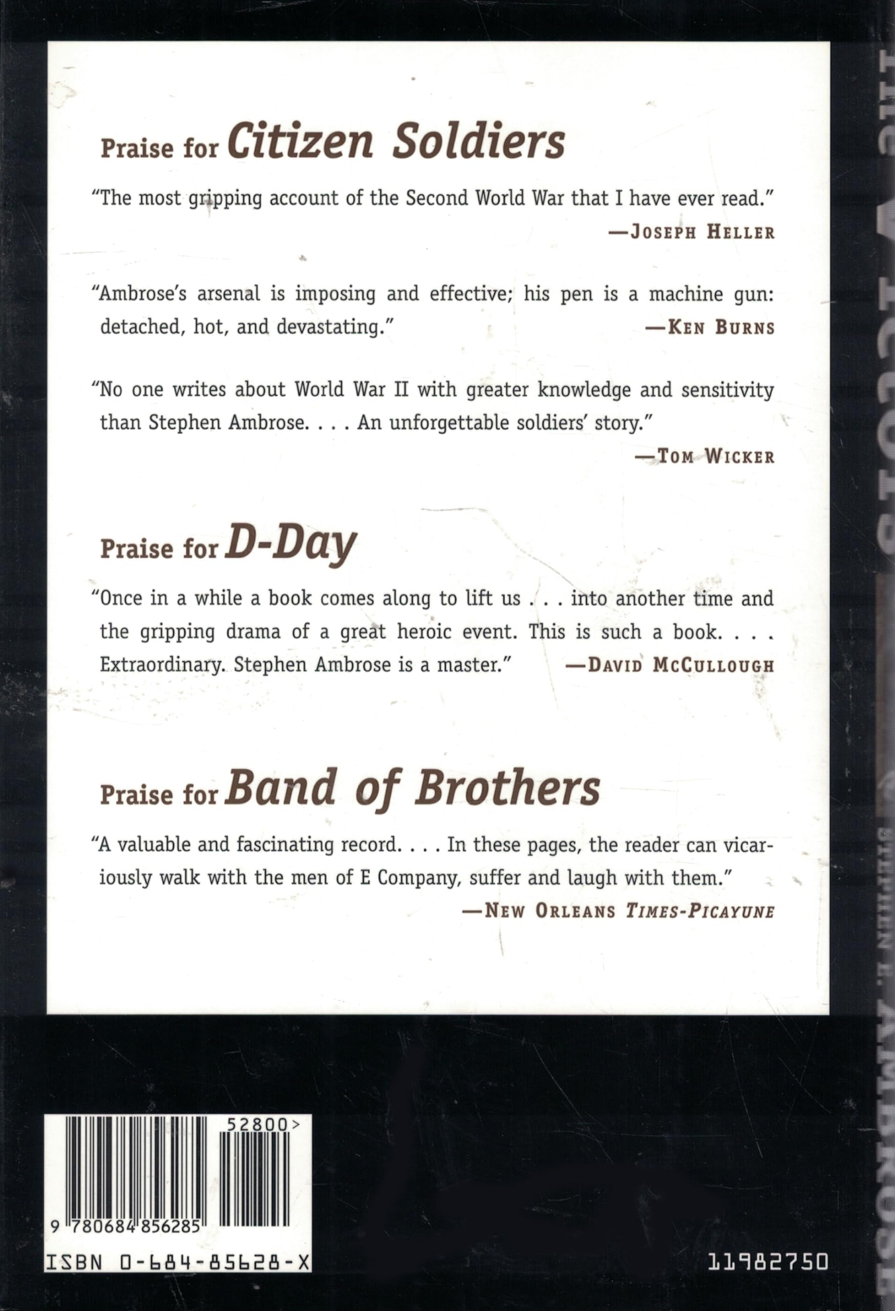 The Victors: Eisenhower and His Boys: The Men of World War II