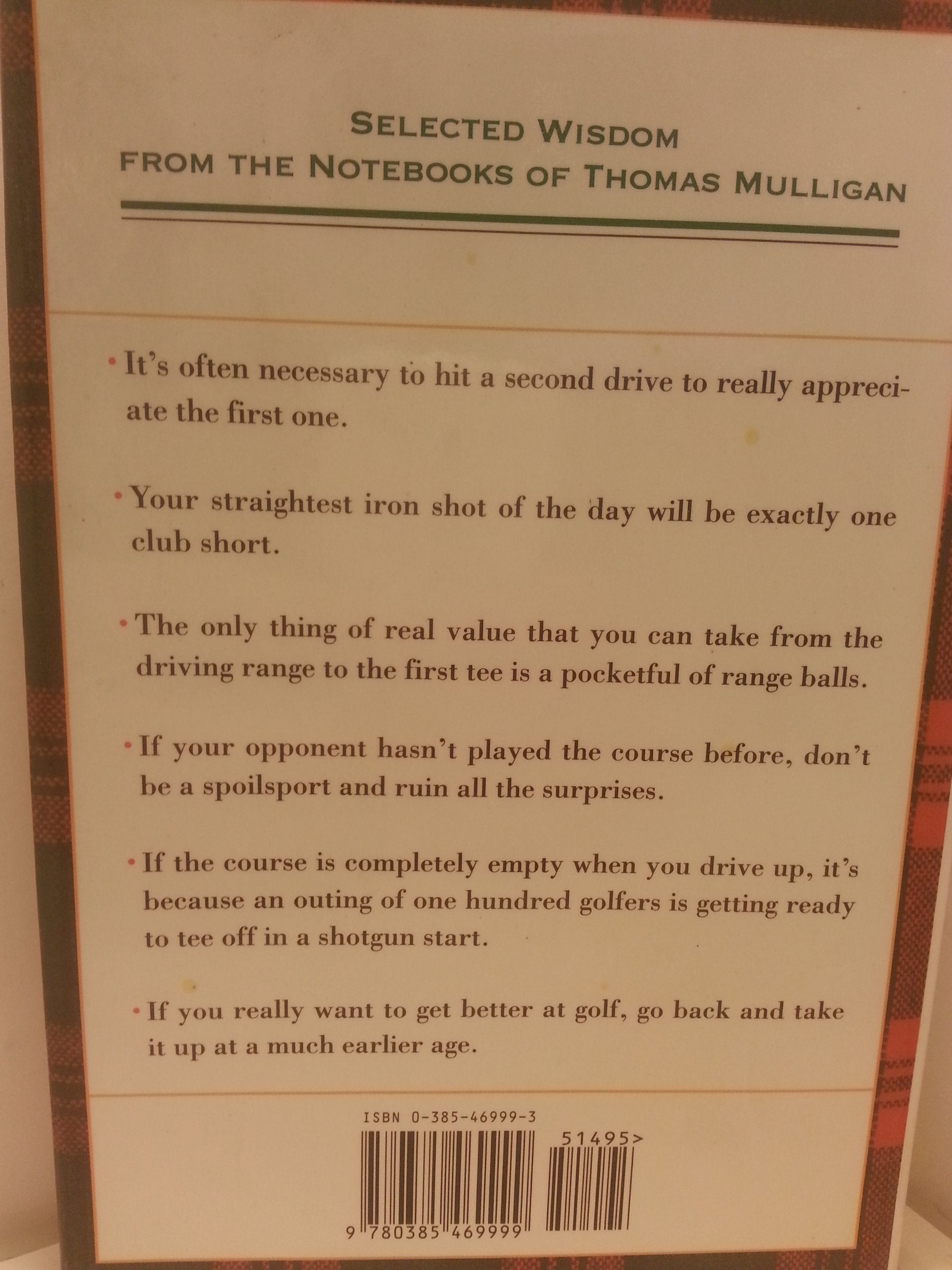 Mulligan's Laws