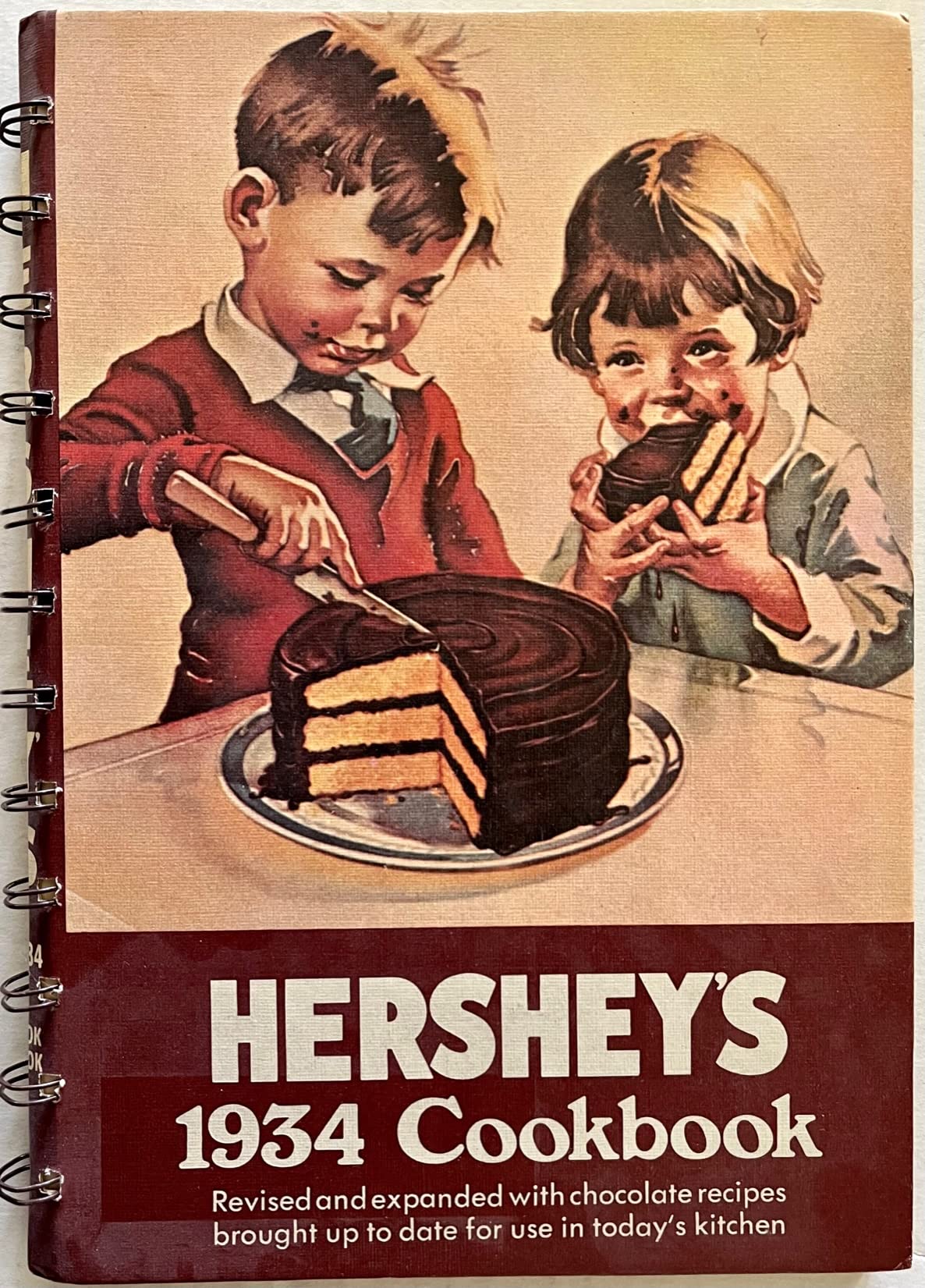 Hershey's 1934 Cookbook - Revised and Expanded with Chocolate Recipes Brought up to Date for Use in Today's Kitchen