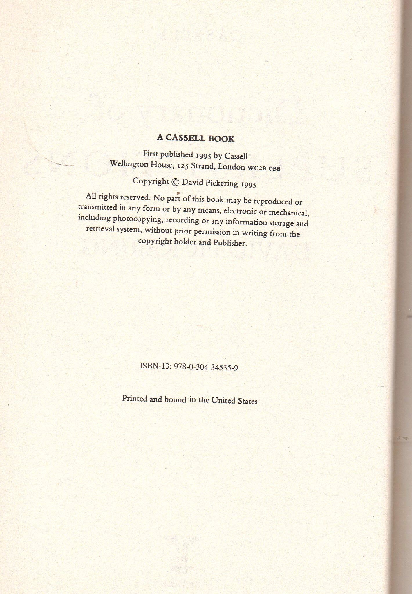 Dictionary of Superstitions