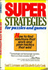 Super strategies for puzzles and games Levmore, Saul X