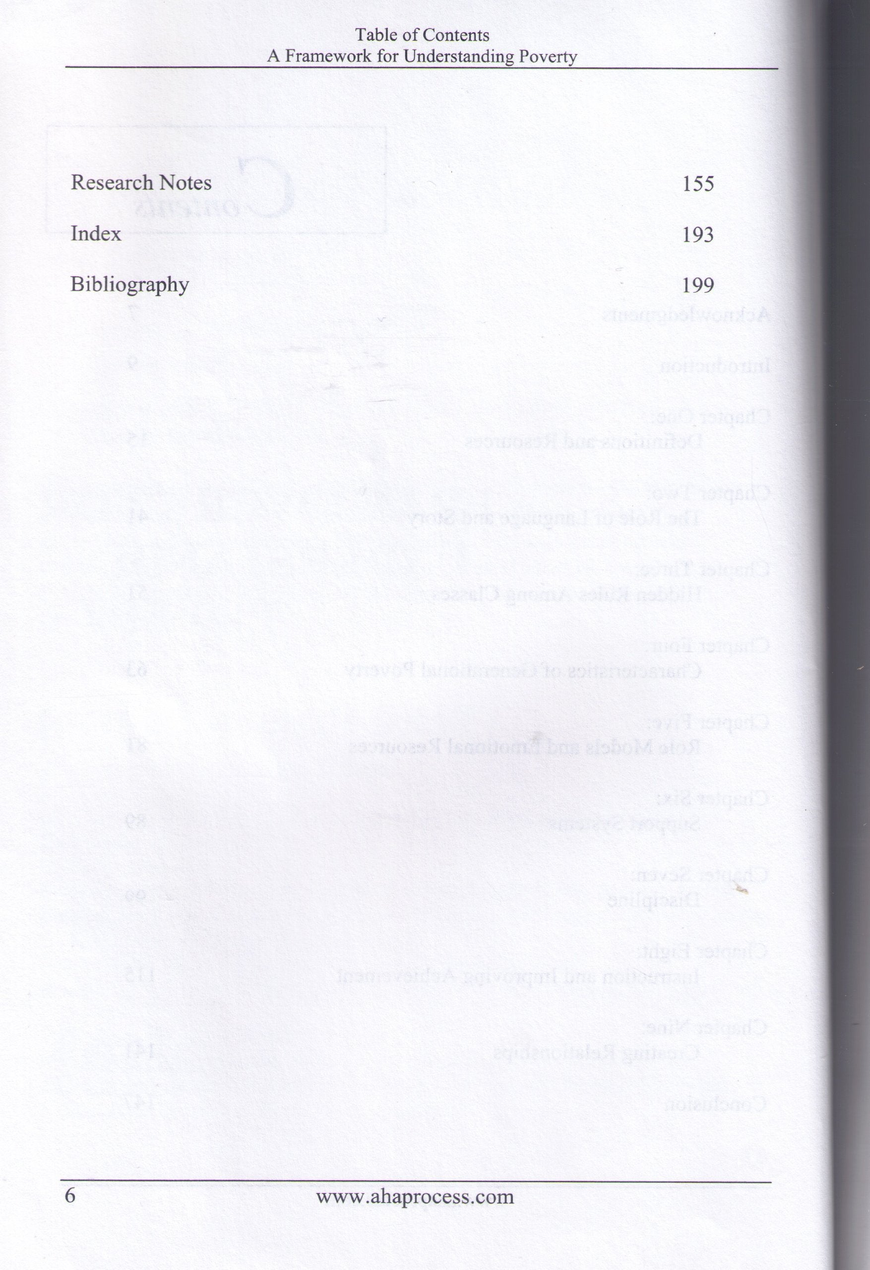 A Framework for Understanding Poverty