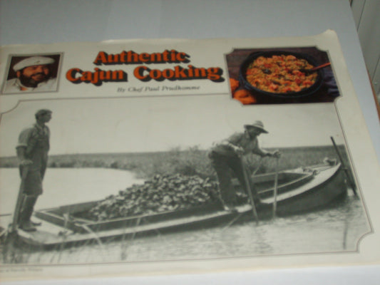 Authentic Cajun Cooking [Paperback] Chef Paul Prudhomme
