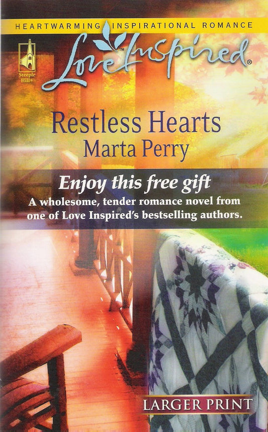 Restless Hearts Larger Print [Mass Market Paperback] Perry, Marta