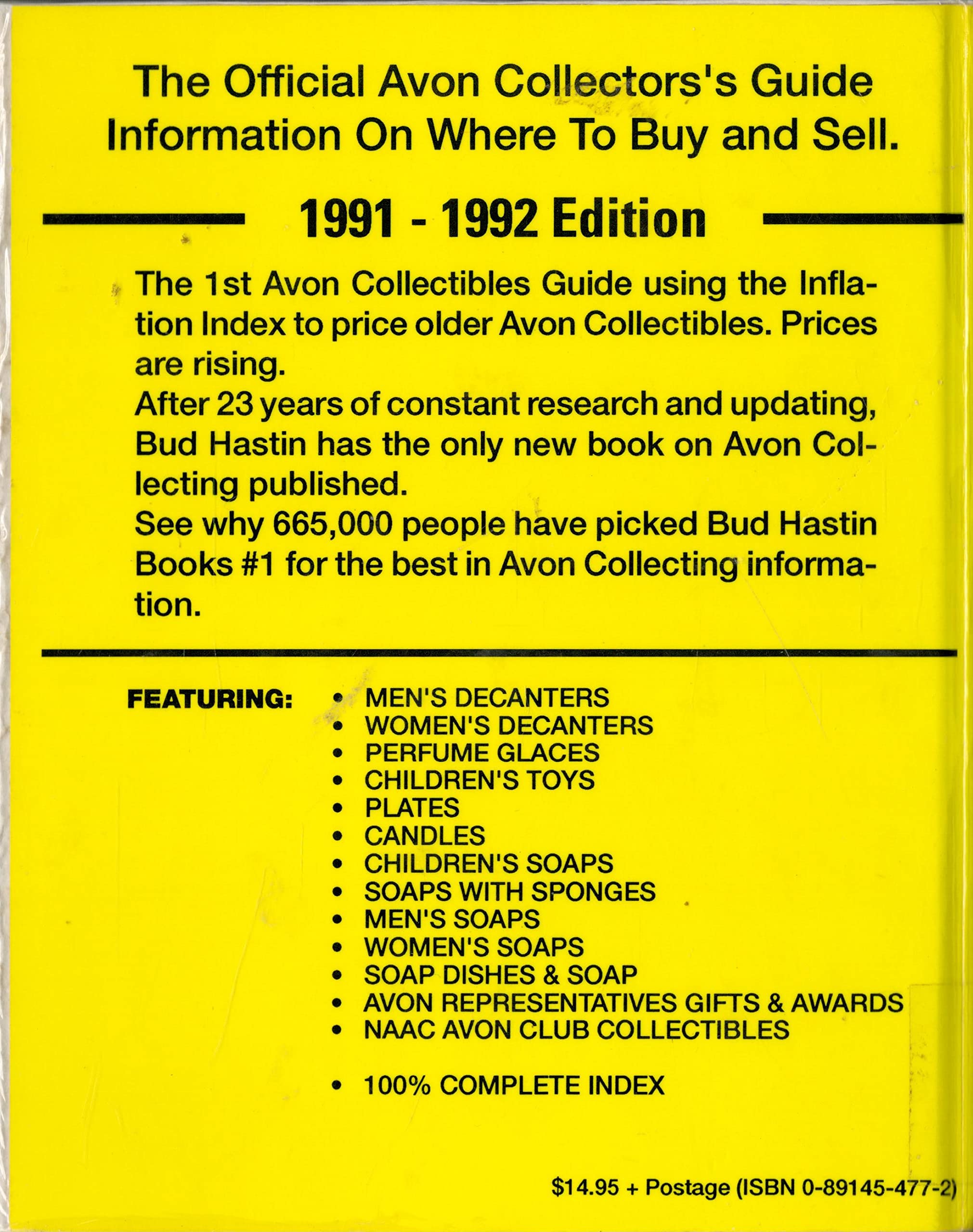 Avon Collectibles Price Guide: Most Popular Avon Collection